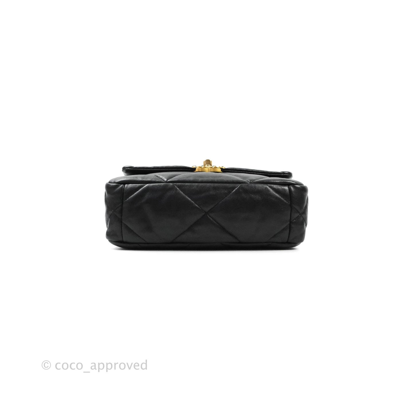 Chanel 19 Small Black Goatskin Mixed Hardware