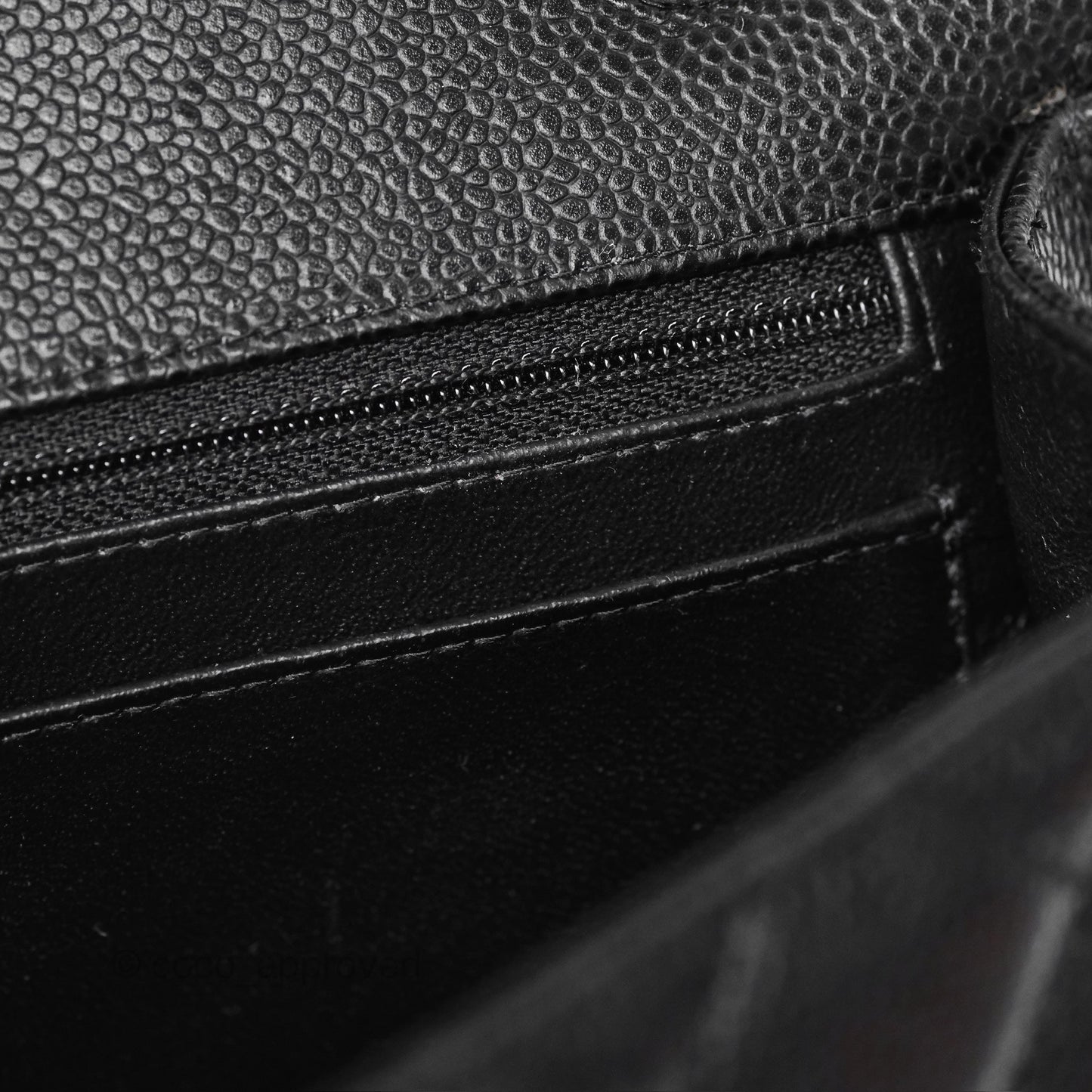 Chanel Maxi Single Flap Quilted Black Caviar Silver Hardware