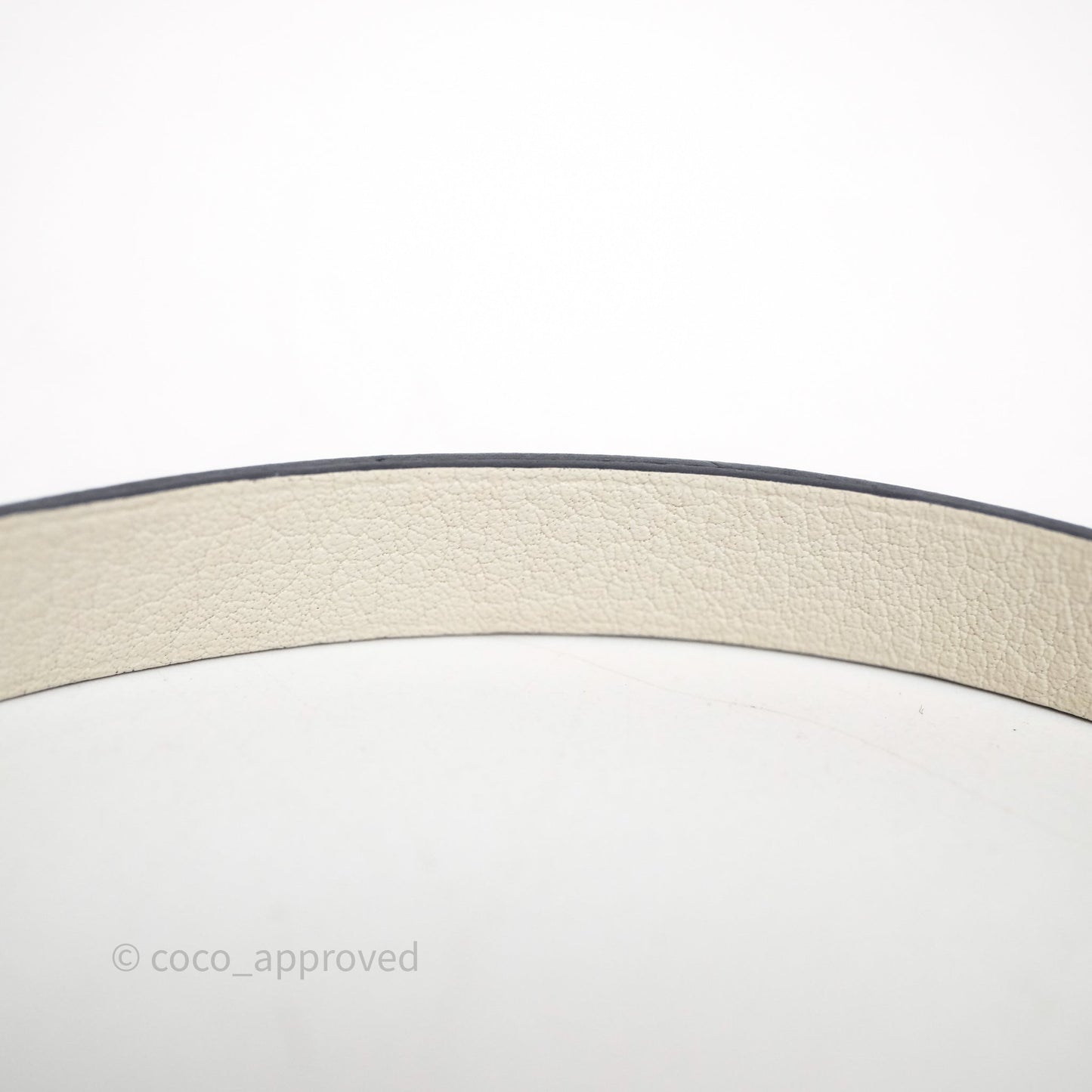 Hermes Cuir Medor Infini Double Tour Bracelet Bleu Brighton Swift Palladium Hardware