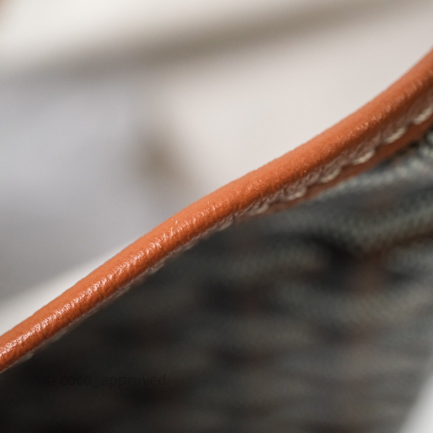 Goyard St Louis Tote GM Tan Black