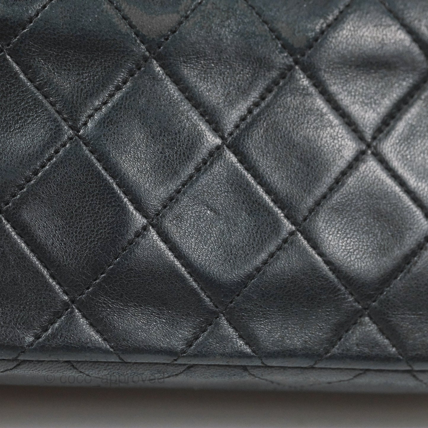 Chanel Vintage Mini Single Full Flap Bag Black Lambskin 24K Gold Hardware