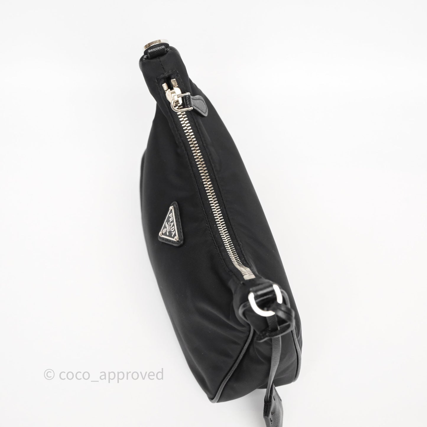 Prada Nylon Re-Edition 2005 Shoulder Bag Black
