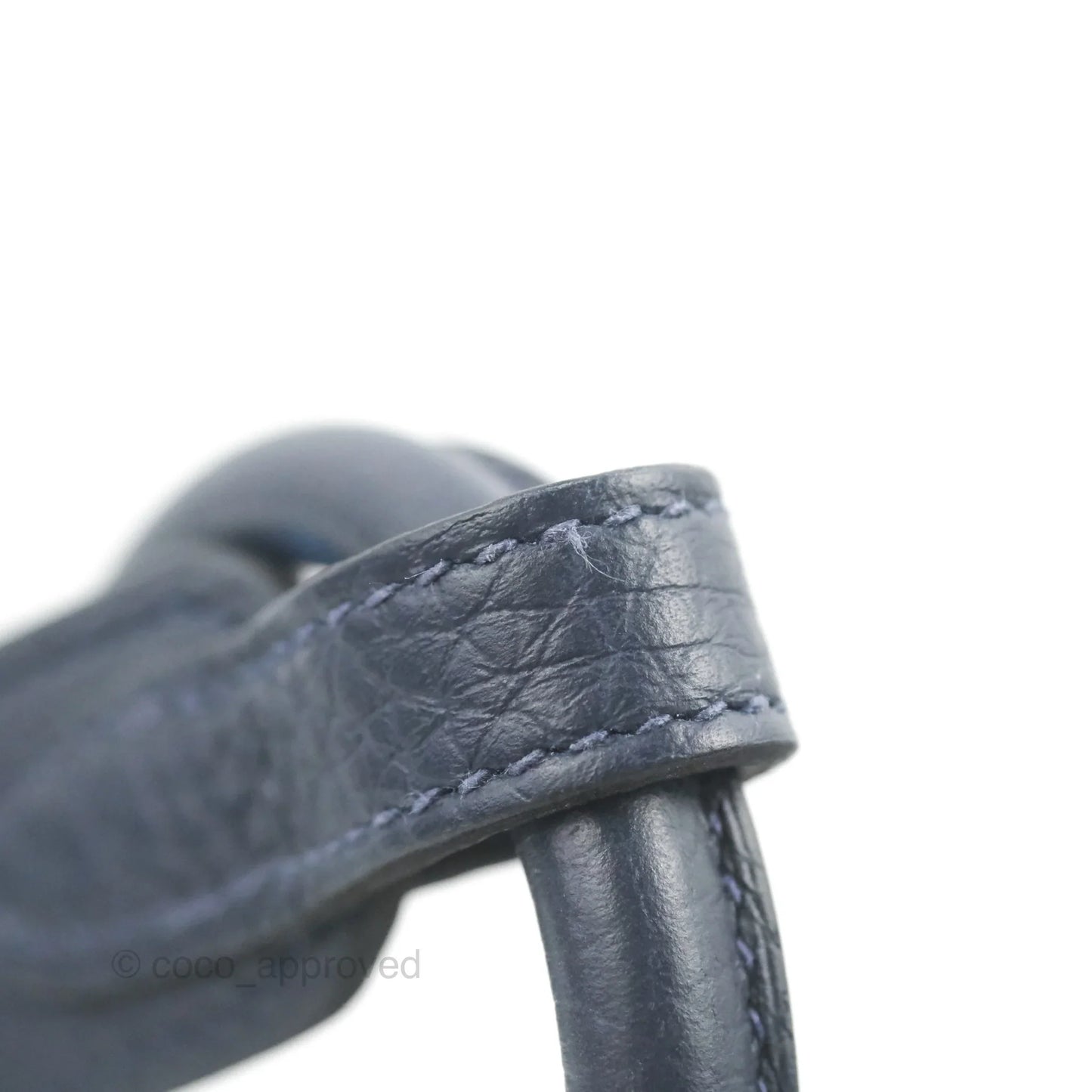 Hermès Mini Lindy 20 Bleu Nuit Clemence Palladium Hardware