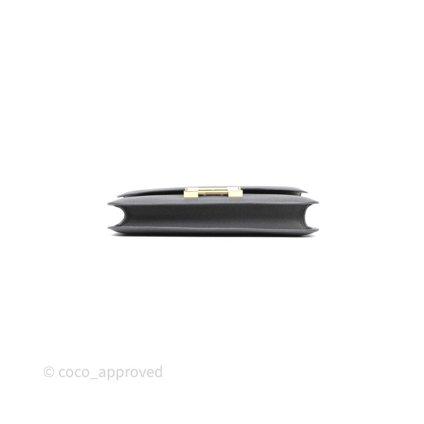Hermès Constance Elan Ardoise 85 Epsom Gold Hardware