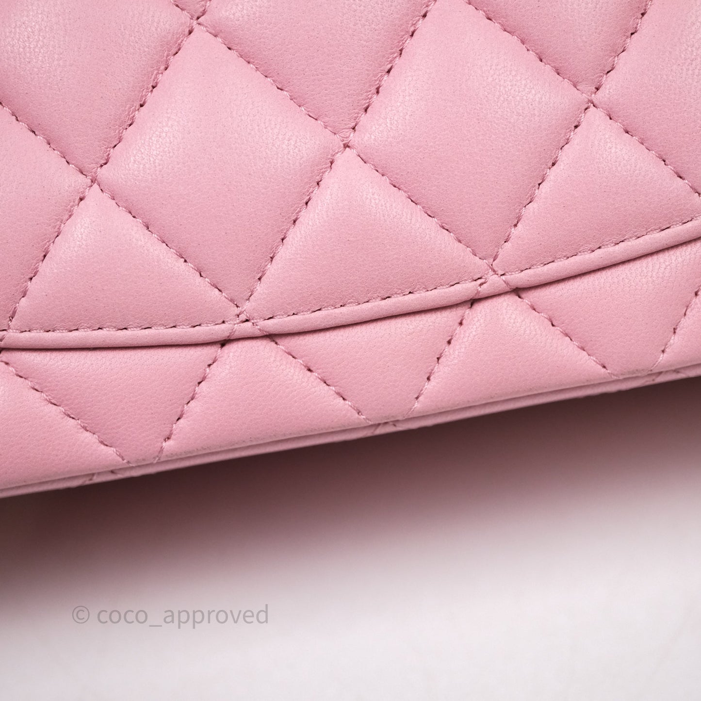Chanel Small Classic Quilted Flap Pink Lambskin Gold Hardware