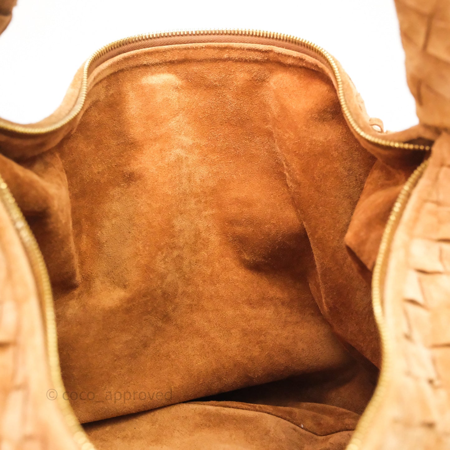 Bottega Veneta Classic Jodie Brown Suede Intrecciato