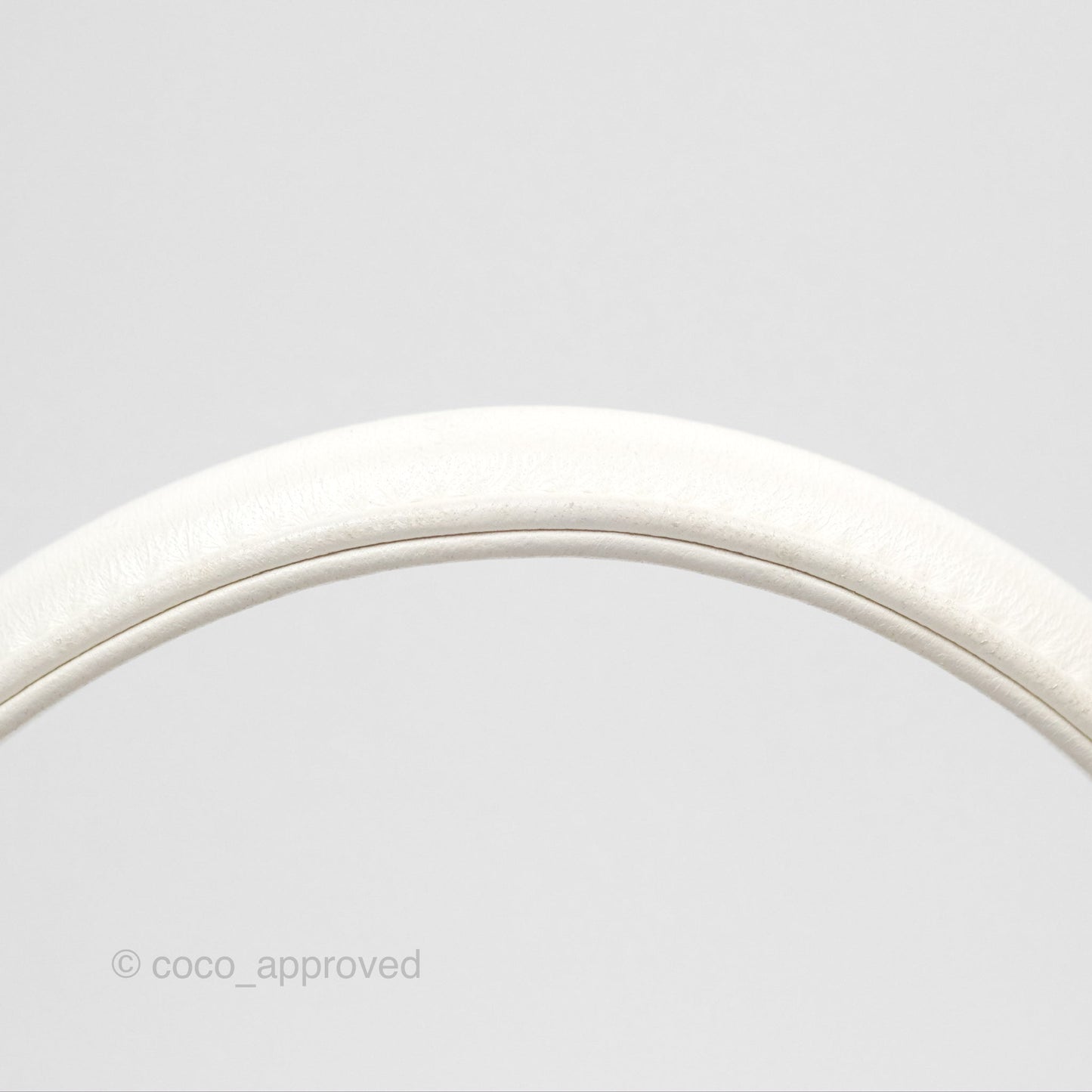Chanel Trendy CC Small White Lambskin Black Hardware