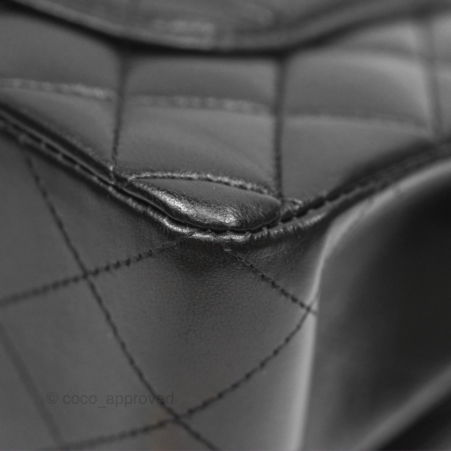 Chanel Small Classic Quilted Flap Black Lambskin Rose Gold Hardware