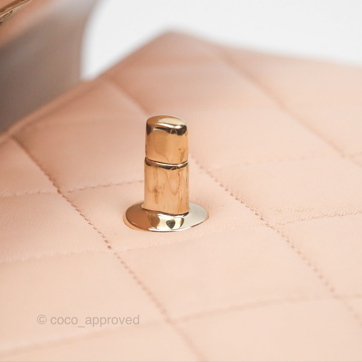 Chanel Trendy CC Small Beige Lambskin Gold Hardware
