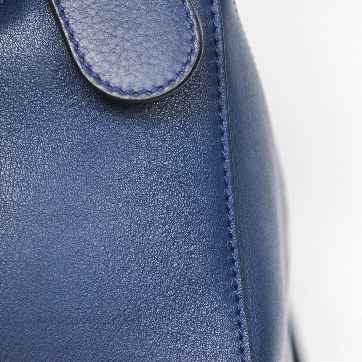 Loewe Small Puzzle Bag Navy Calfskin