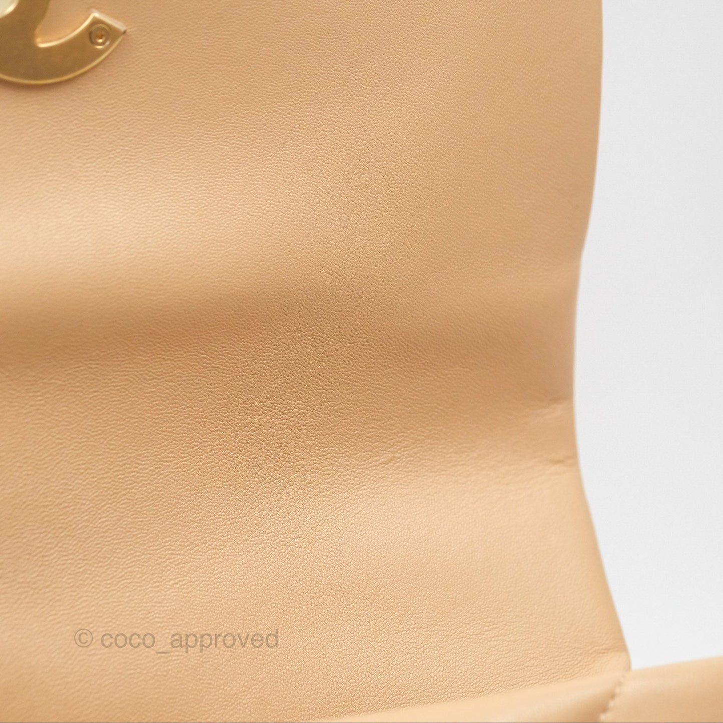 Chanel 19 Small Beige Mixed Hardware