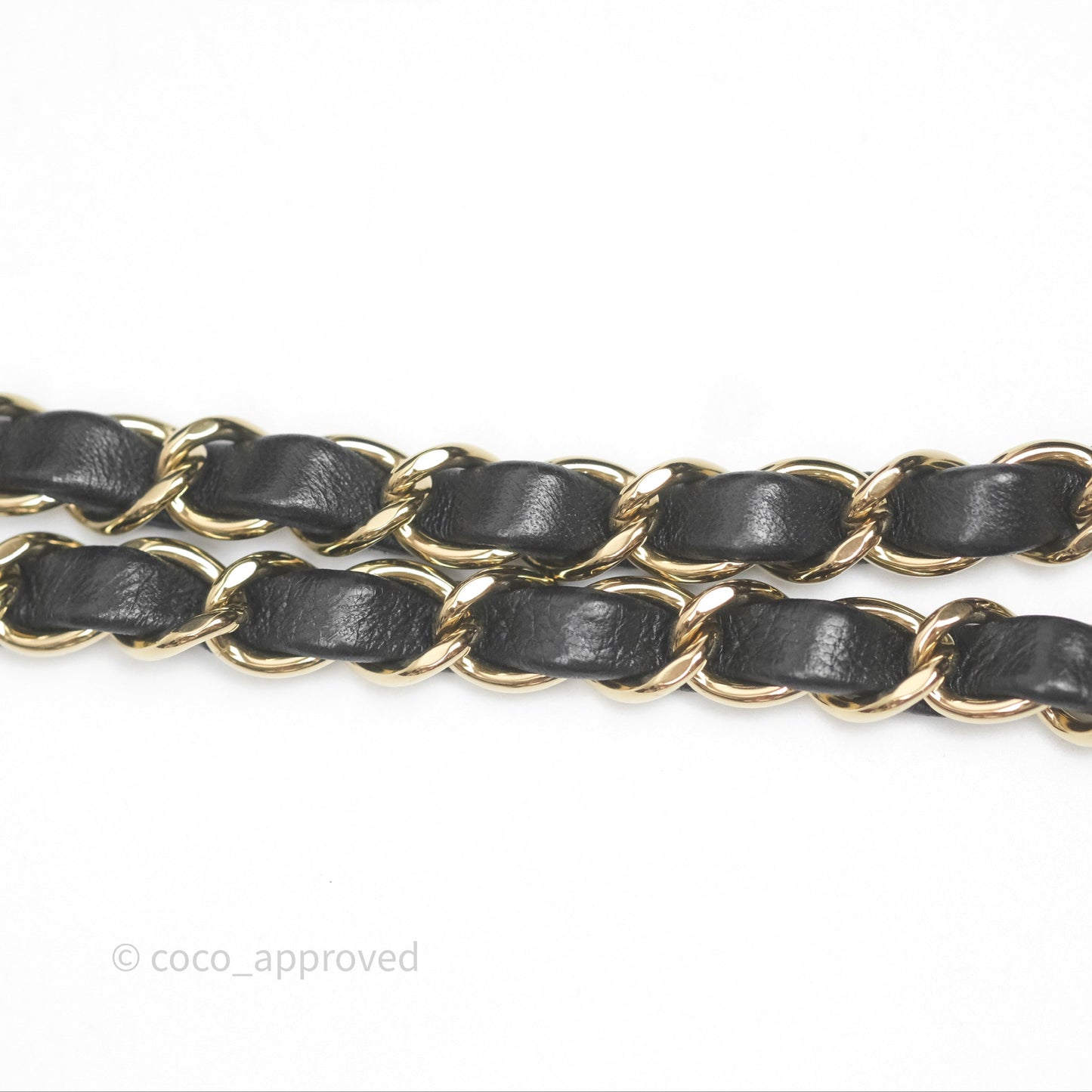 Chanel Mini Square Flap Quilted Black Lambskin Gold Hardware