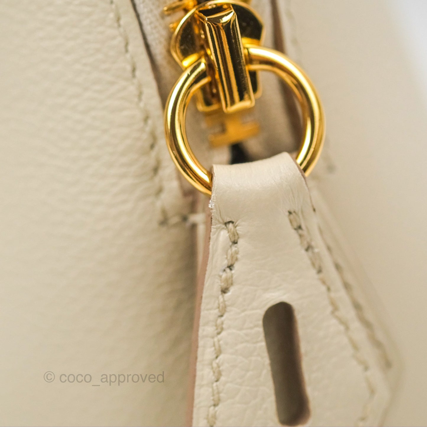 Hermès Bolide 1923 25 Beton Evercolor Gold Hardware