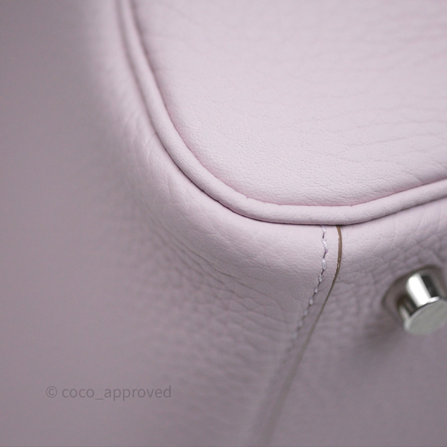 Hermès Lindy 26 Mauve Pale 09 Clemence Palladium Hardware