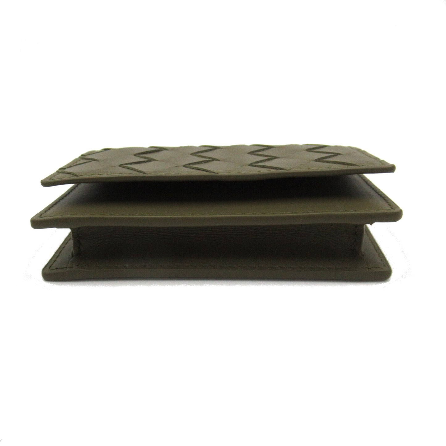 Luxury Bottega Veneta  Leather Card Wallet