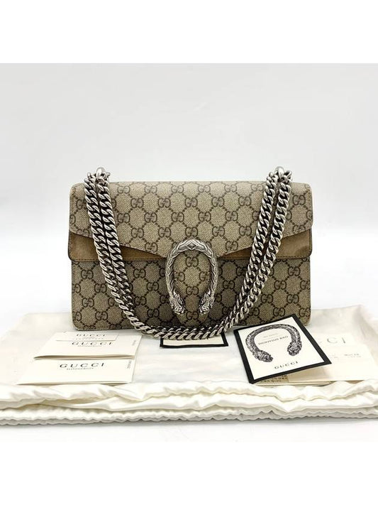 Luxury Gucci Trending 2025 Dionysus small shoulder bag 400249