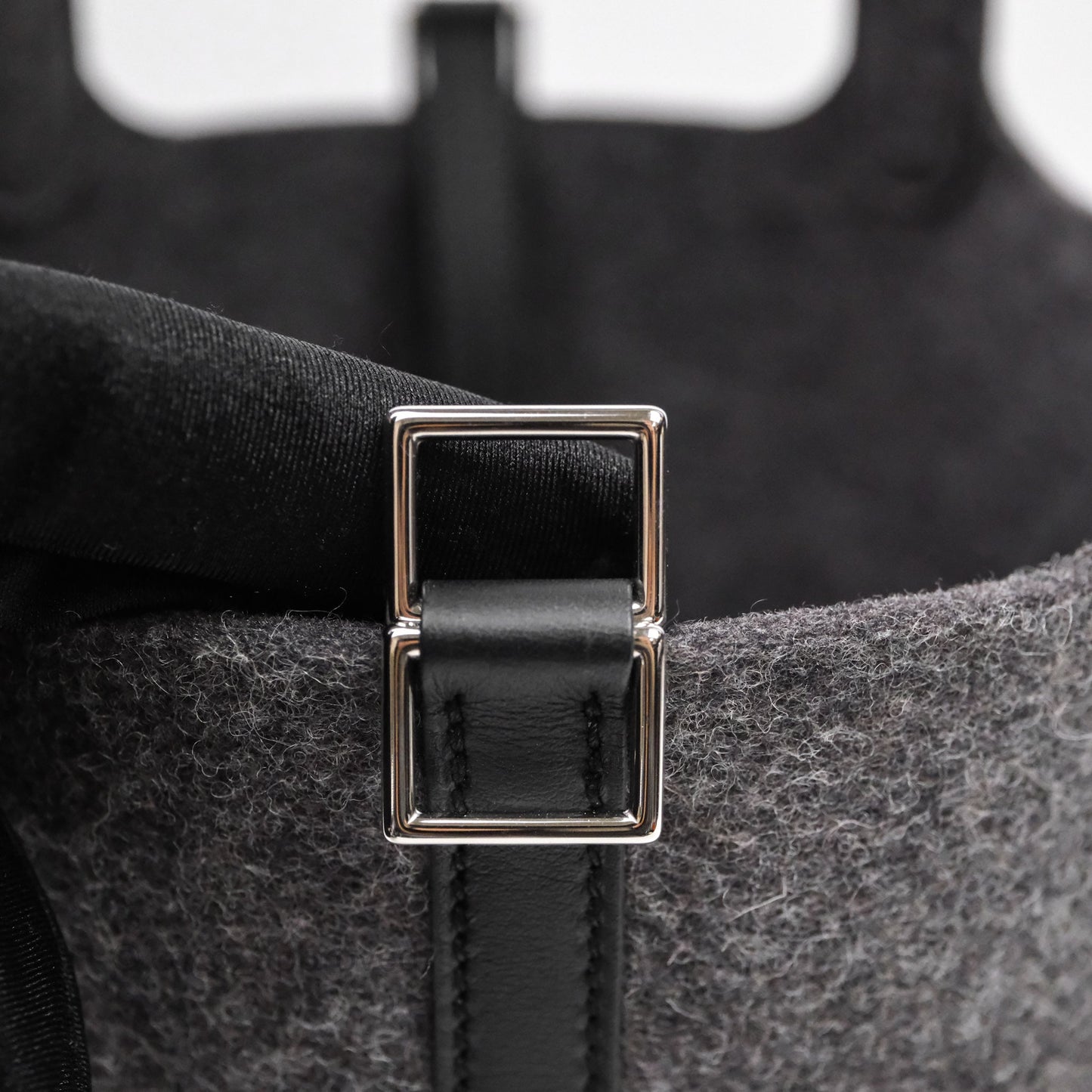 Hermes Picotin 18 Wool Gris Palladium Hardware