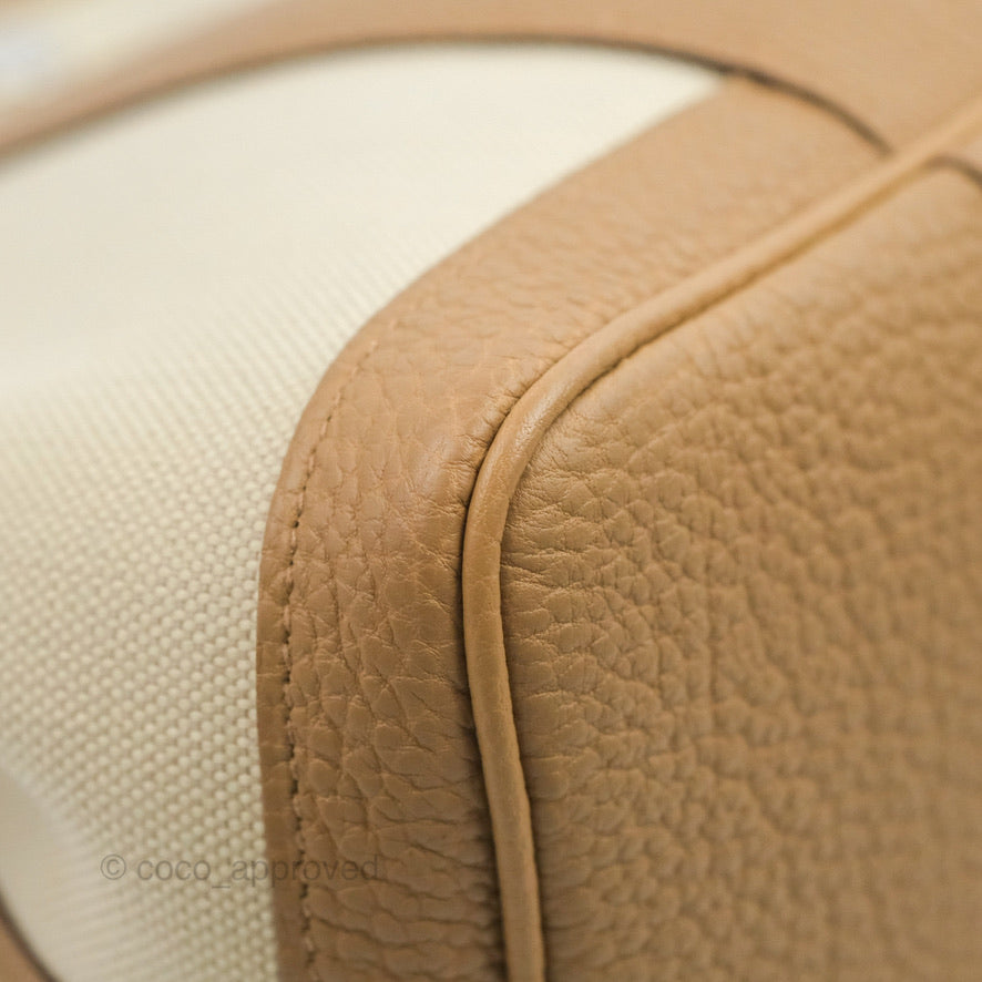 Hermès Garden Party 30 Beton 8L Biscuit 48 Canvas