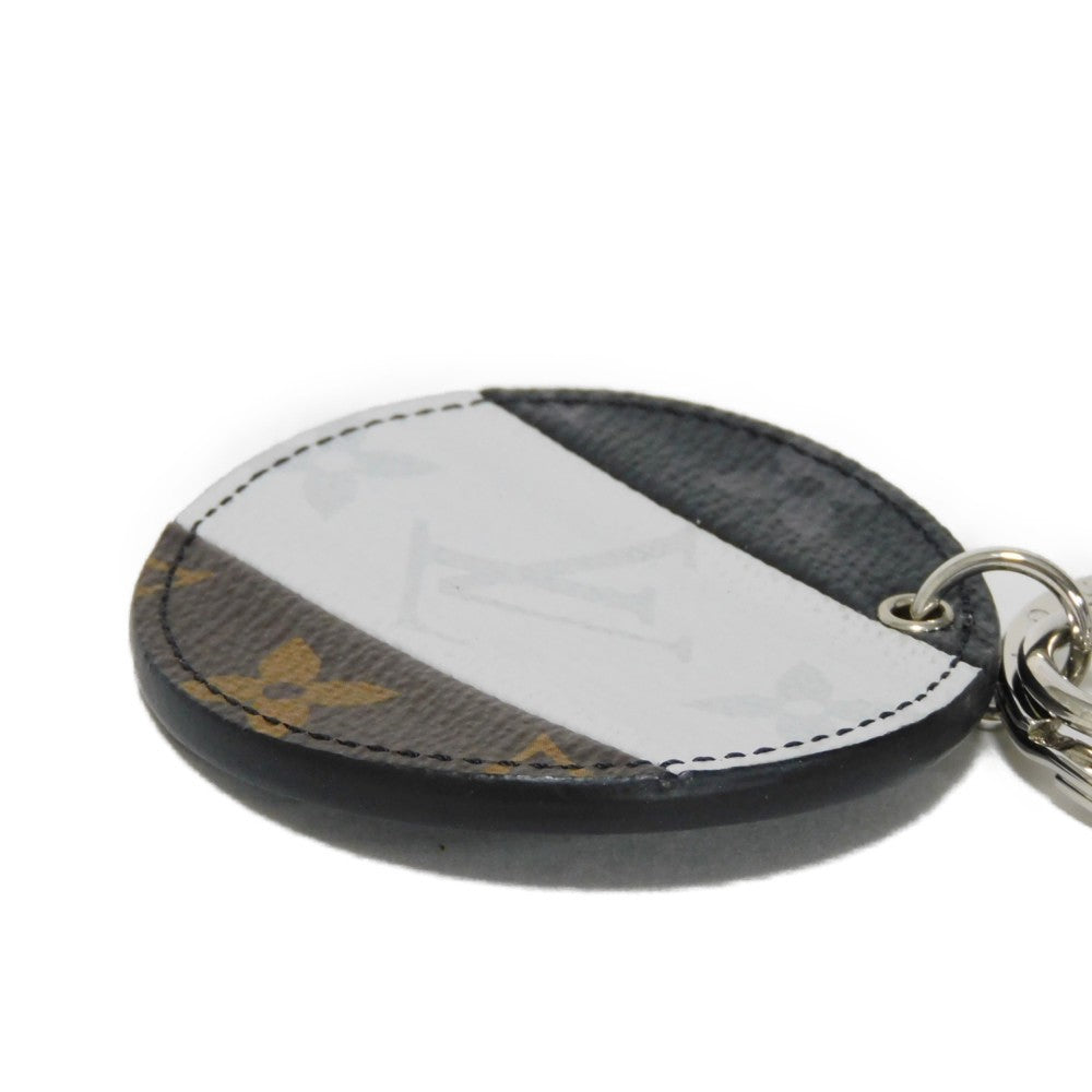 LOUIS VUITTON key ring M64169 Monogram canvas Noir Monogram Eclipse Portocle Ilstore