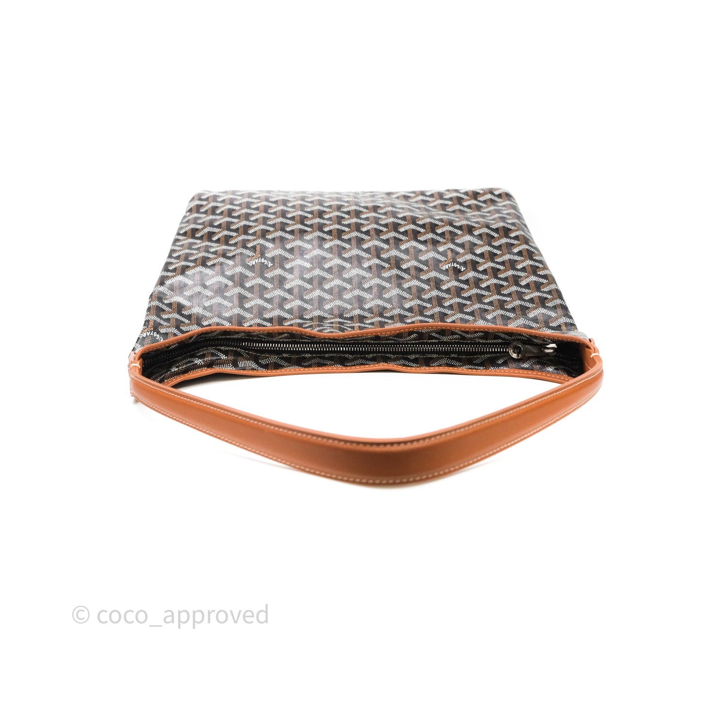 Goyard Bohème Hobo Bag Black & Tan