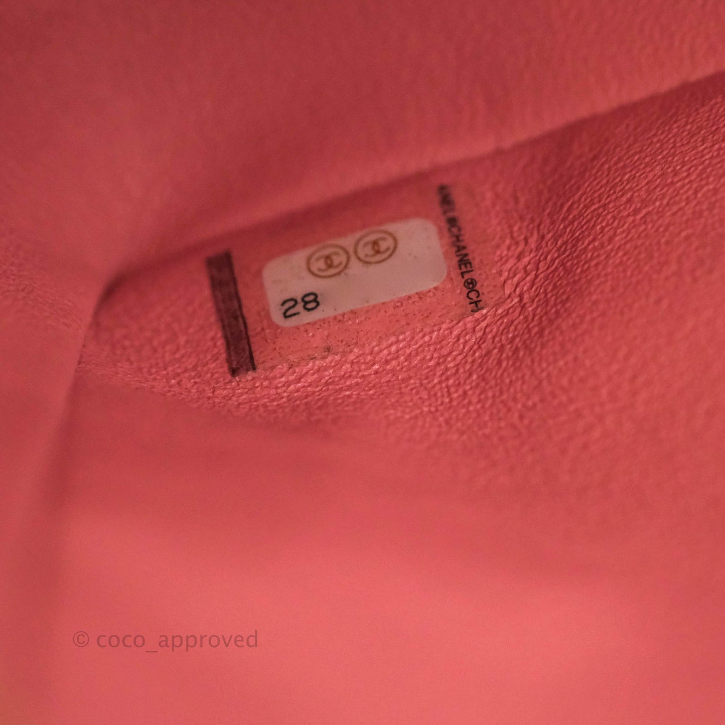 Chanel Classic Chevron S/M Small Double Flap Pink Matte Caviar Gold Hardware