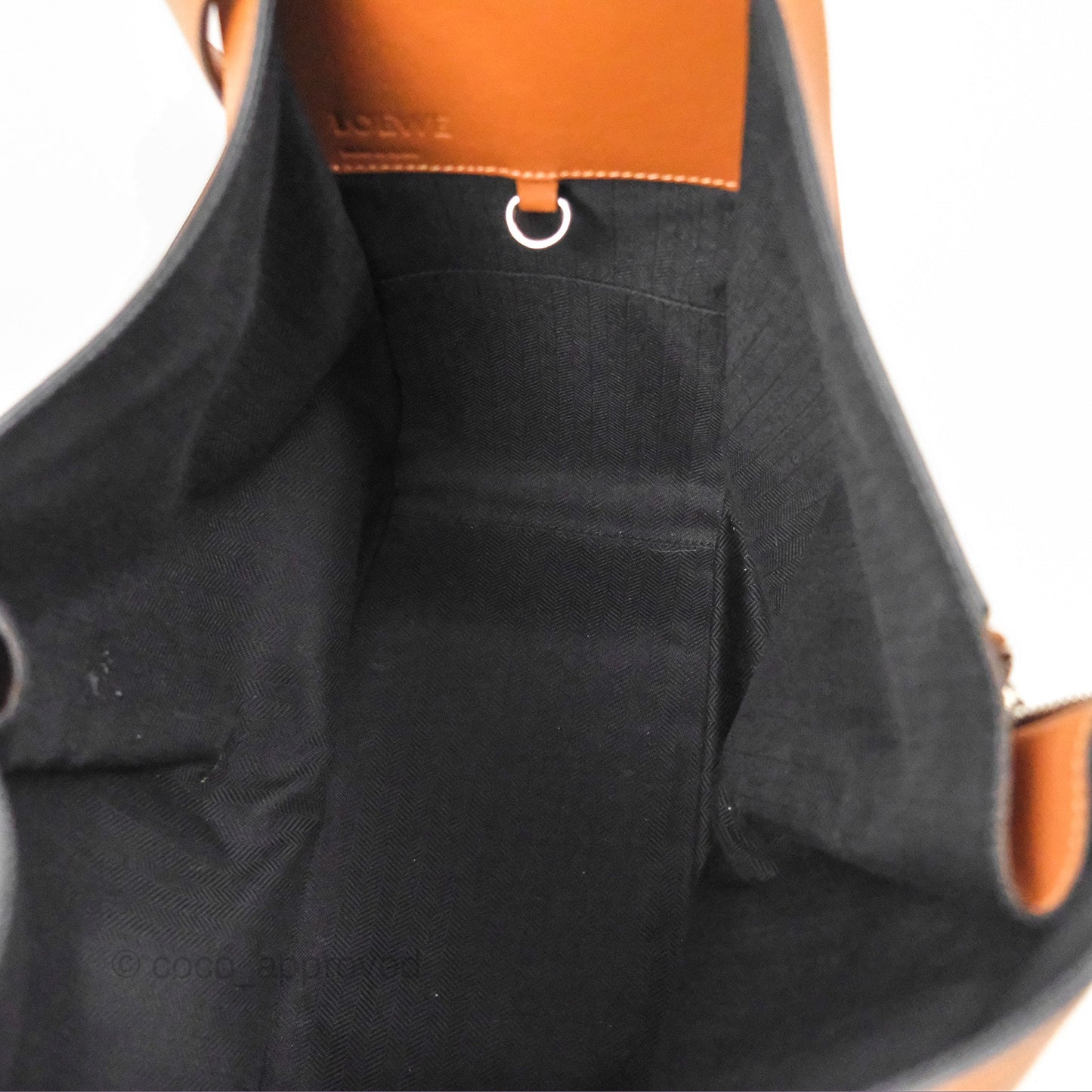 Loewe Hammock Small Shoulder Bag Tan