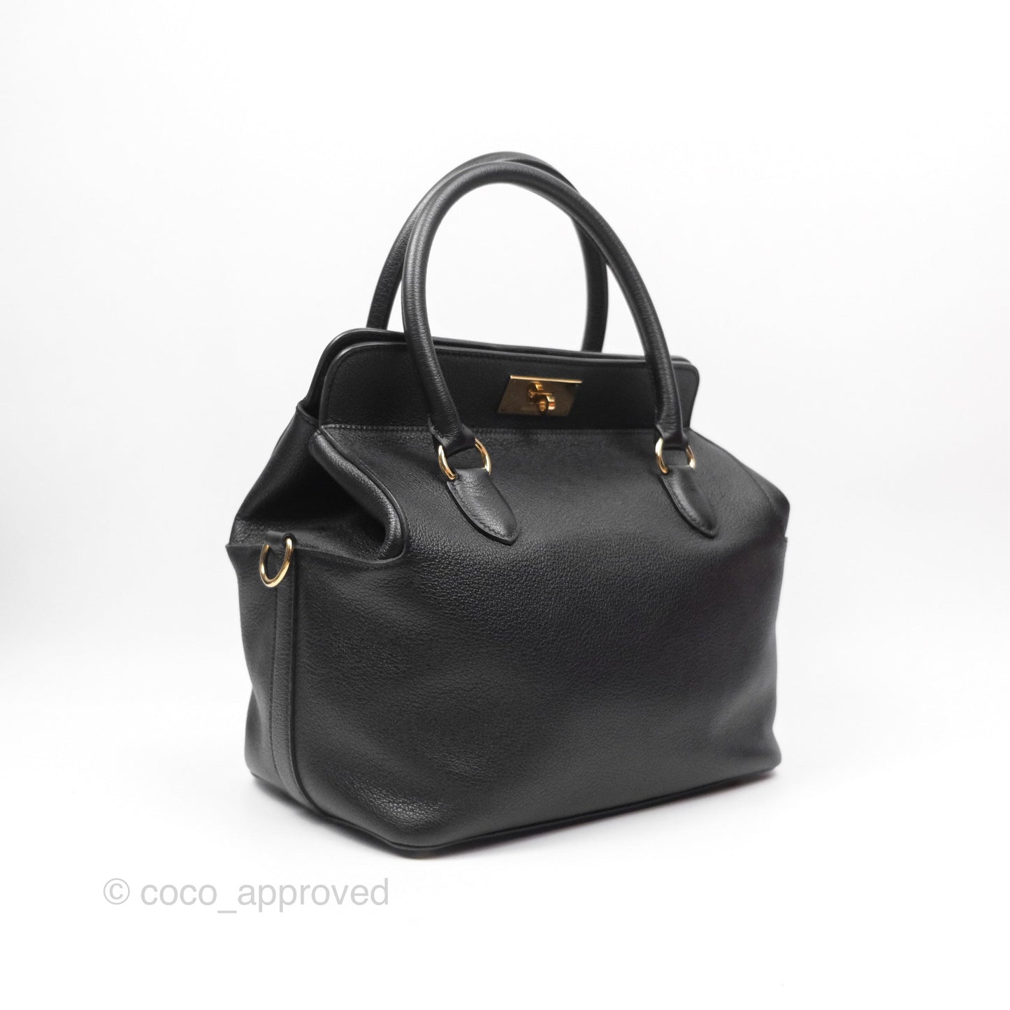 Hermès ToolBox 26 Noir 89 Taurillon Novillo Gold Hardware