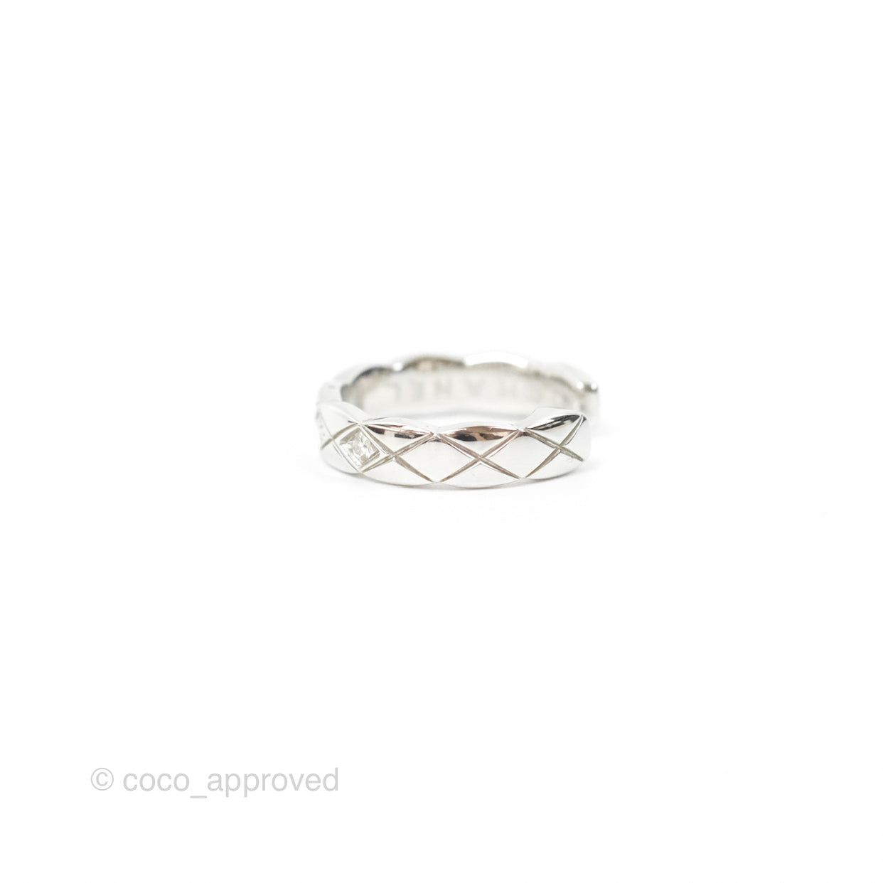 Chanel Coco Crush Ear Cuff White Gold