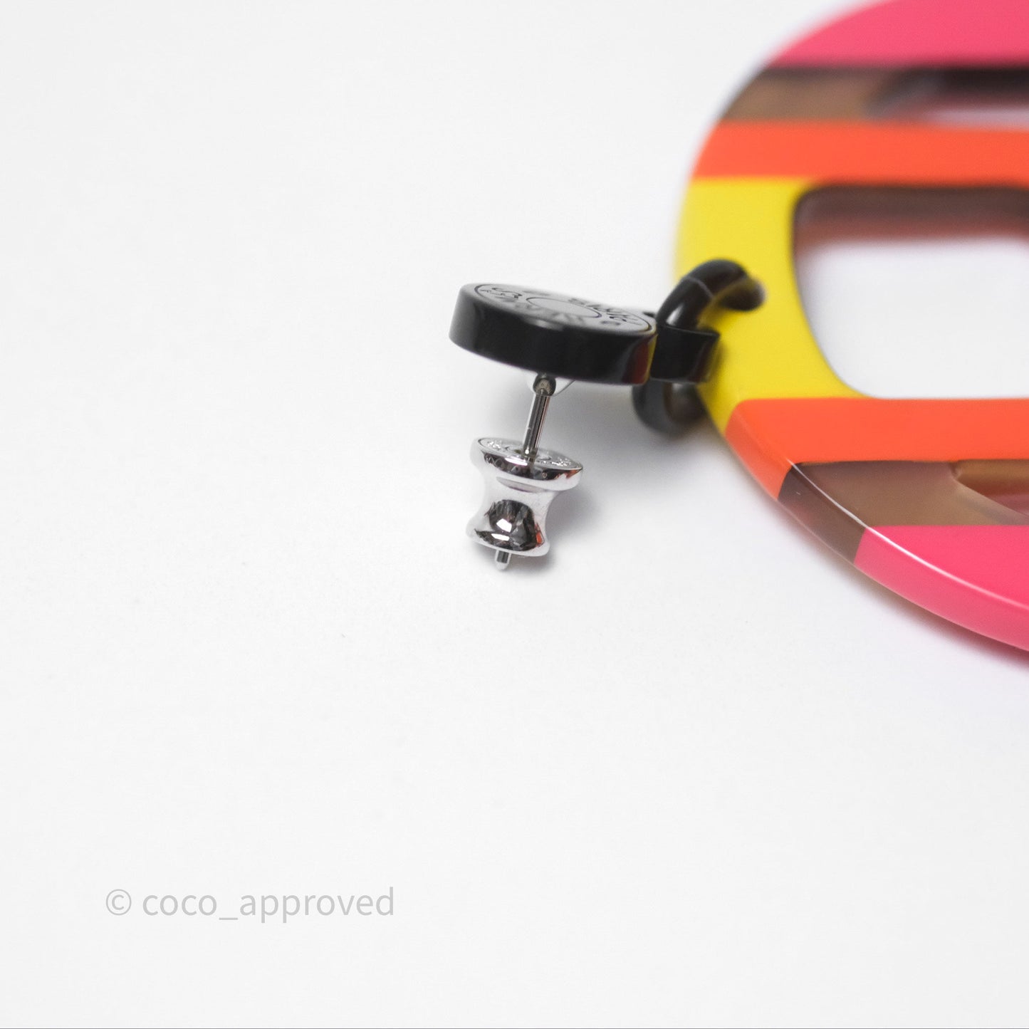Hermès H Equipe Earrings