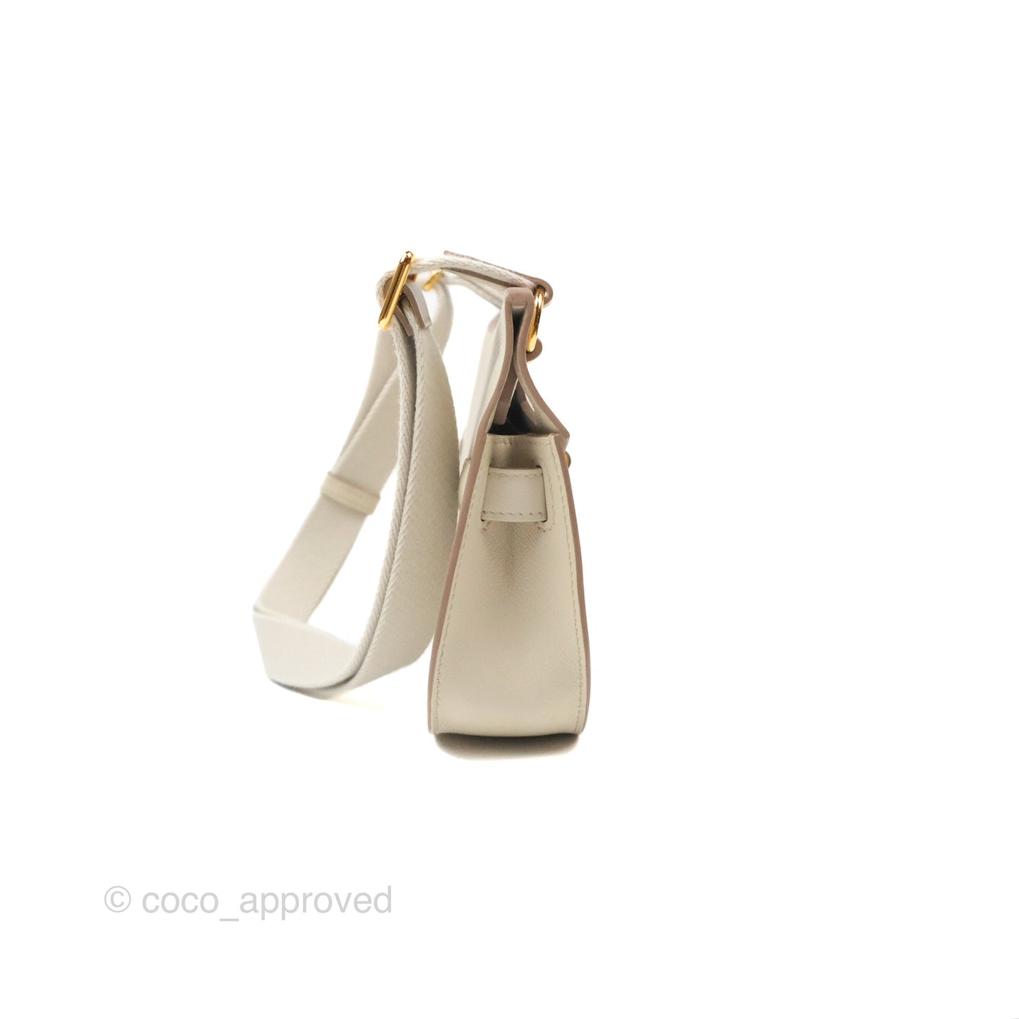 Hermès Mini Jypsiere Beton Evercolor Gold Hardware