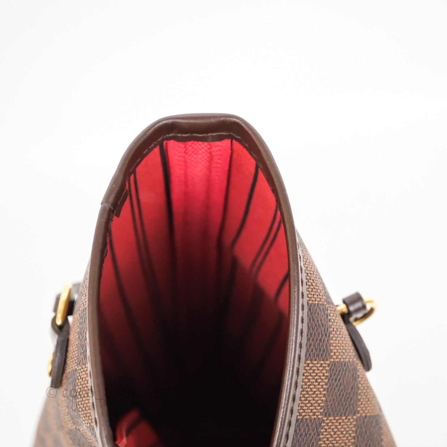 Louis Vuitton Neverfull MM Tote Bag Damier Ebene Canvas