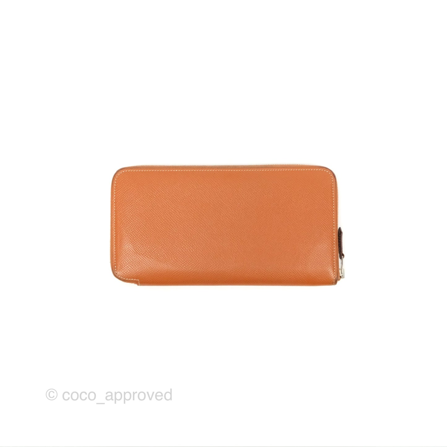 Hermès Silk In Classique Long Wallet Gold Epsom
