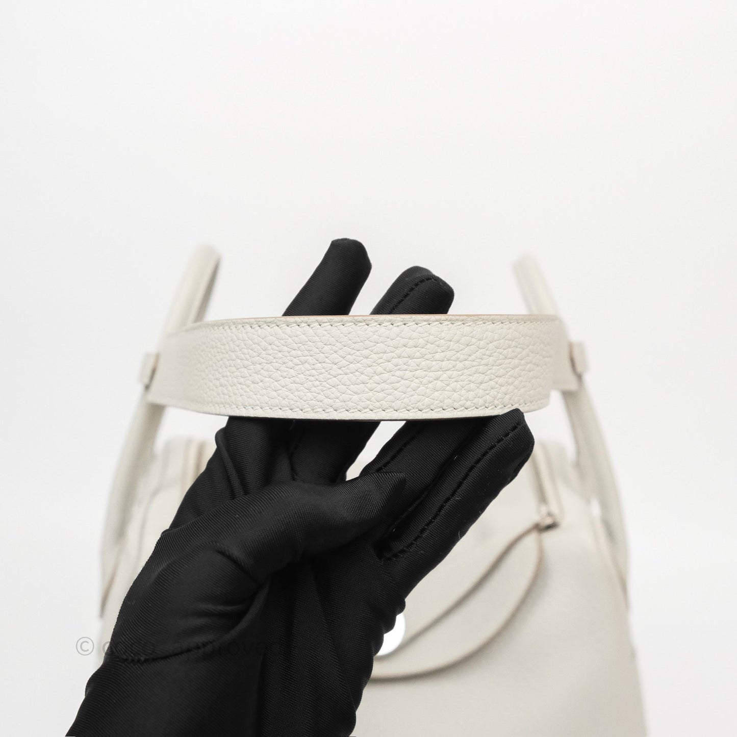 Hermès Lindy 26 Gris Perle 80 Clemence Palladium Hardware