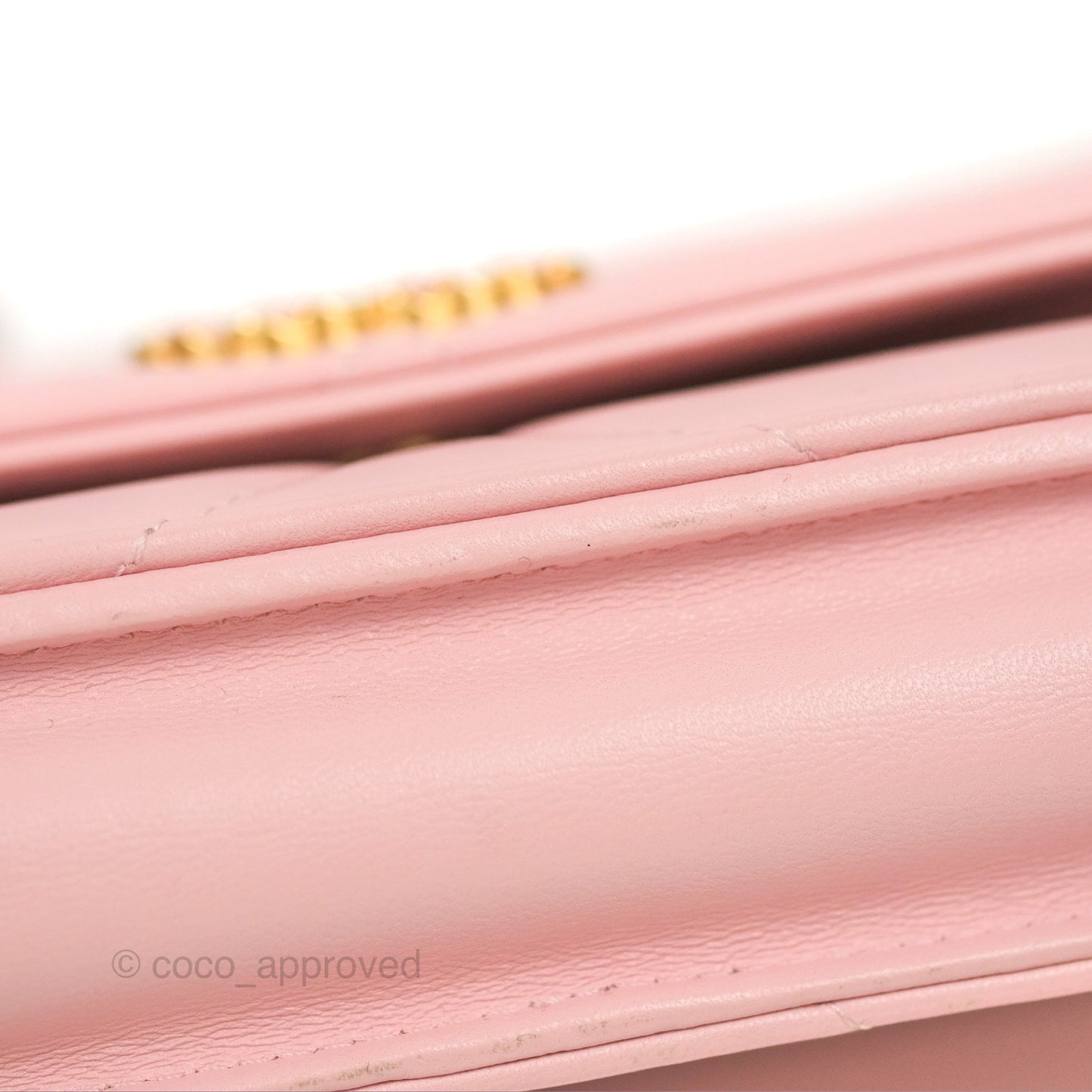 Chanel 19 Wallet on Chain WOC Light Pink Mixed Hardware