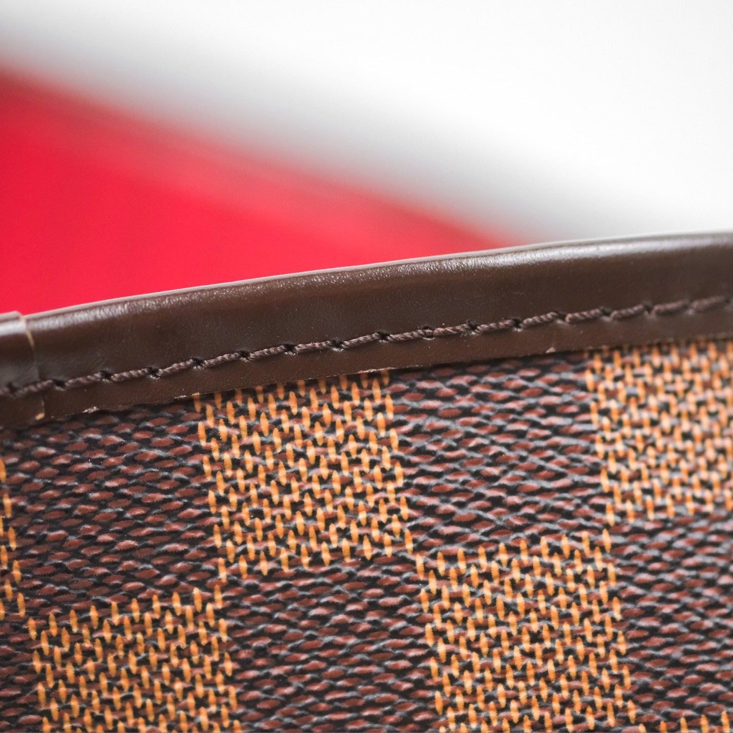 Louis Vuitton Neverfull MM Tote Bag Damier Ebene Canvas