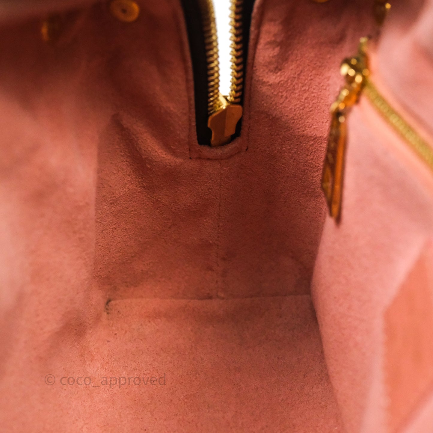 Louis Vuitton Petite Malle Souple Pink Monogram Canvas