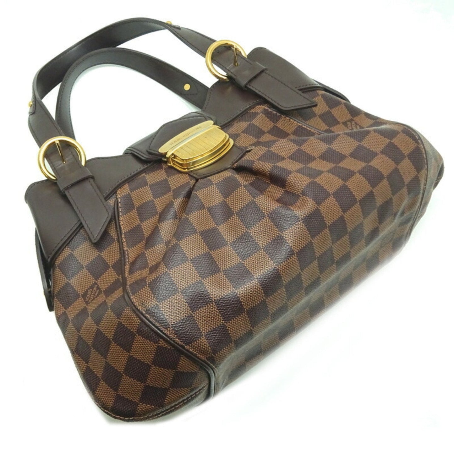 Louis Vuitton Sistina  Canvas Shoulder Bag ()