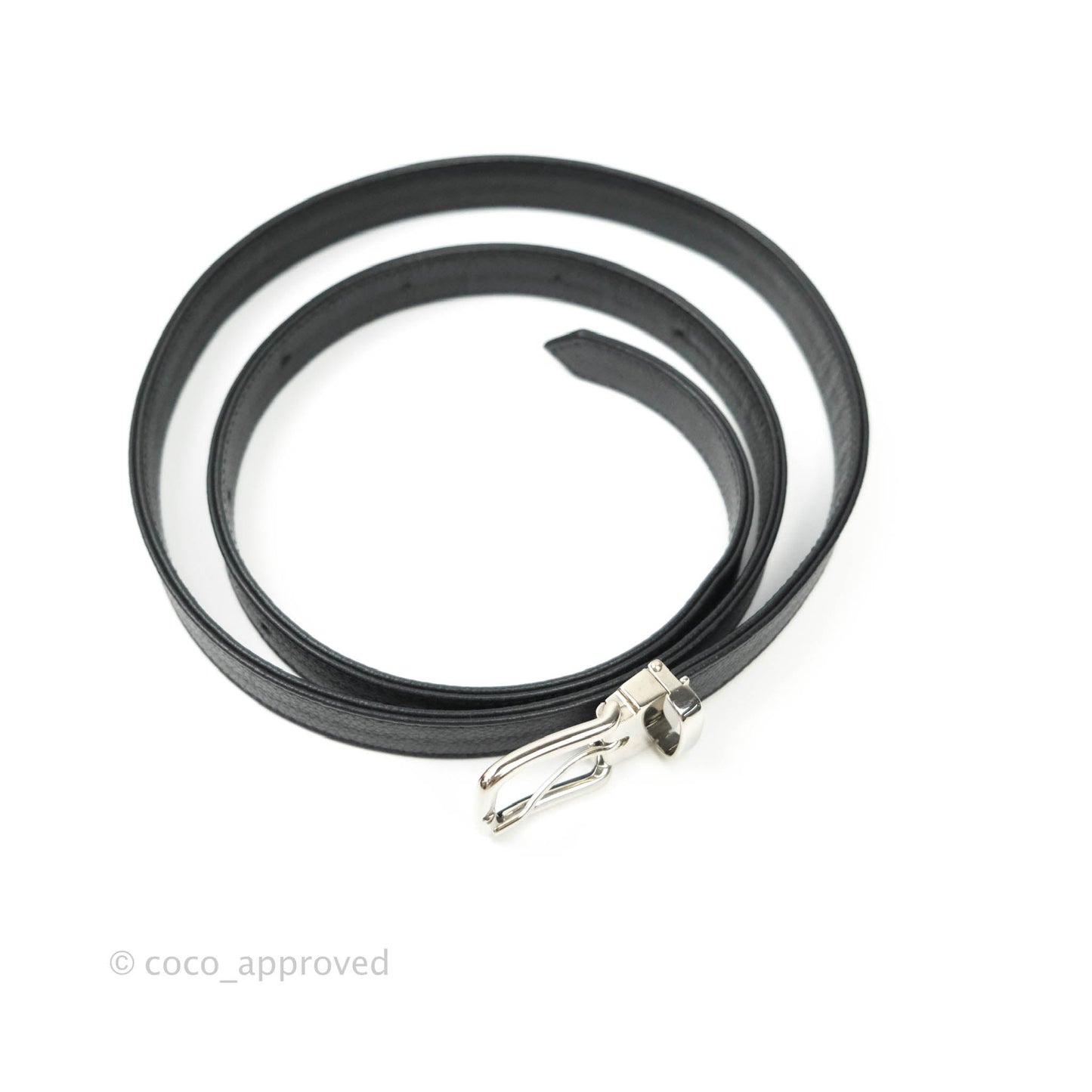 Chanel Reissue Quilted Caviar Belt Bag Black Silver Hardware