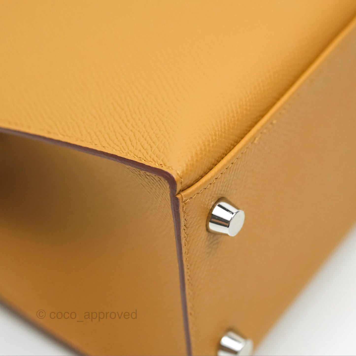 Hermès Sellier Kelly 25 Sesame 2S Epsom Palladium Hardware