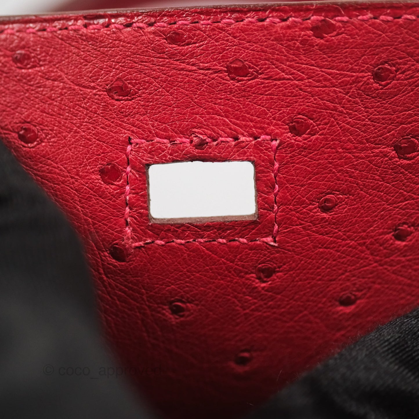 Hermès Birkin Retourne 30 Rouge Vif 53 Ostrich Gold Hardware