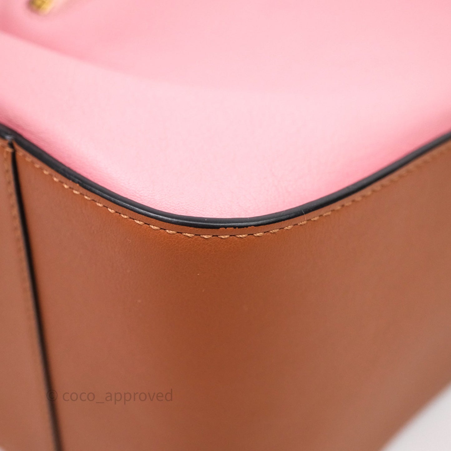Loewe Small Hammock Shoulder Bag Pink Tan