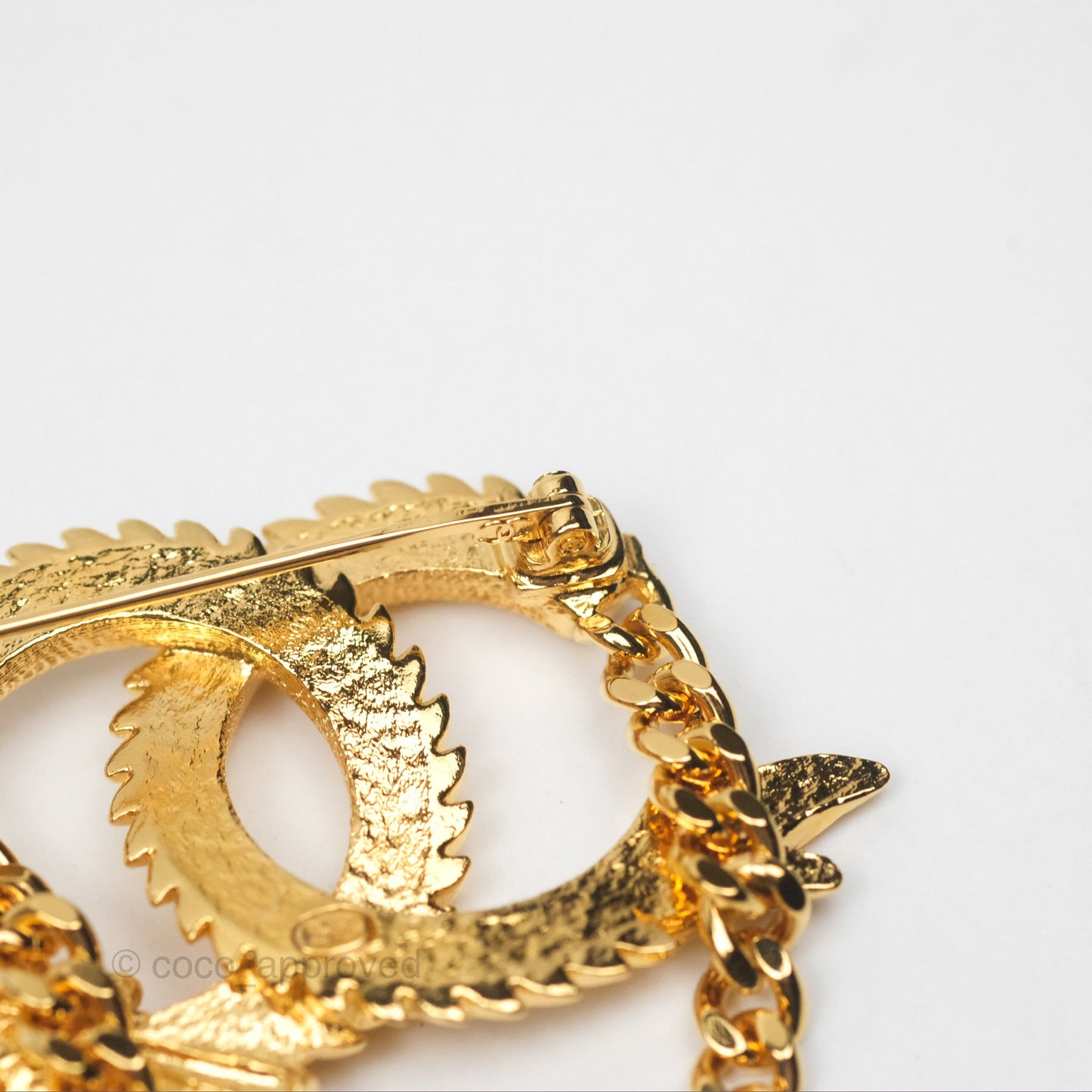 Chanel CC Dragon Chinese New Year Edition Brooch Gold Tone 24C