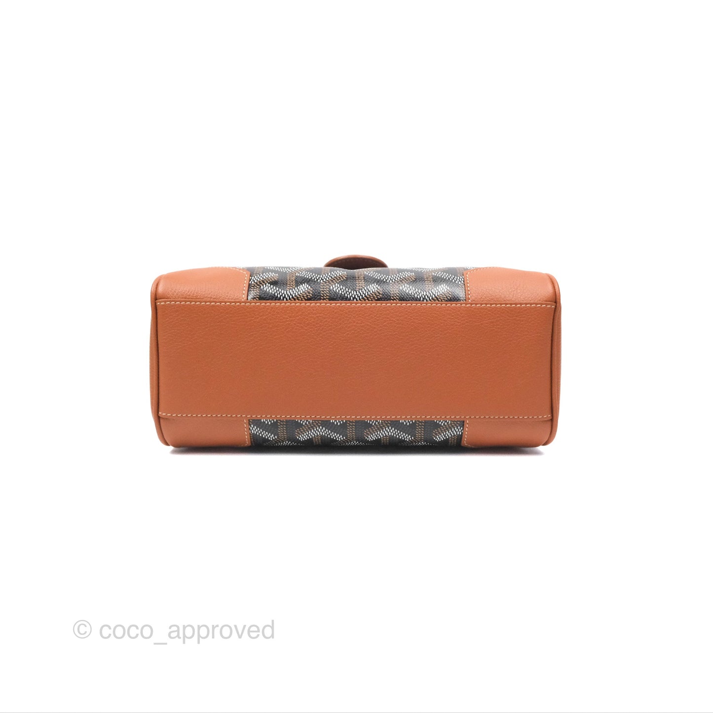 Goyard Saïgon Mini Bag Tan Goyardine Canvas/Chevroches Calfskin