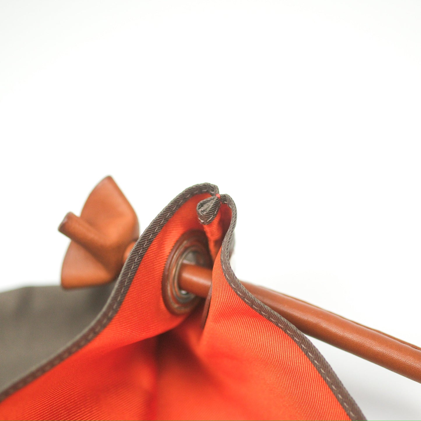 Hermès Silk City Bag Brides De Gala Khaki Grey