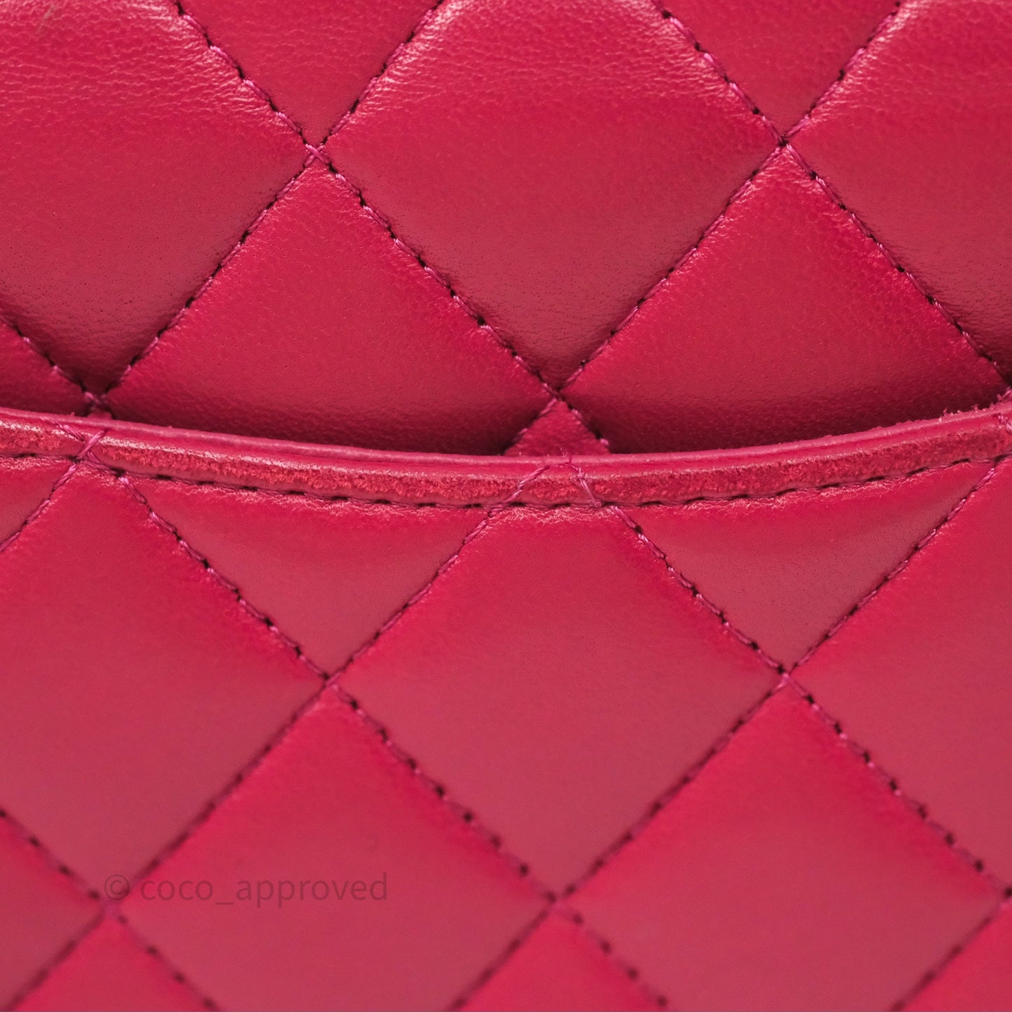 Chanel Top Handle Mini Rectangular Flap Red Lambskin Aged Gold Hardware