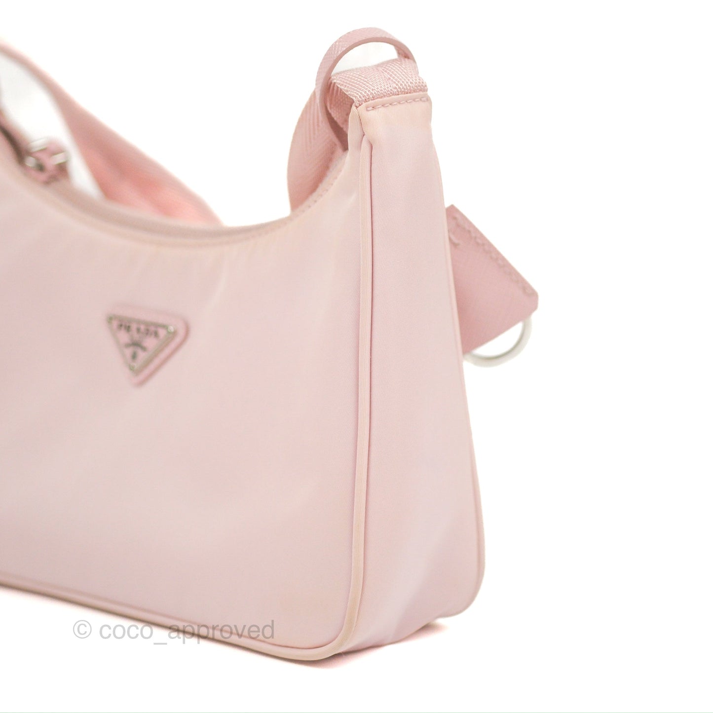 Prada Re-Edition 2000 Nylon Mini Bag Light Pink