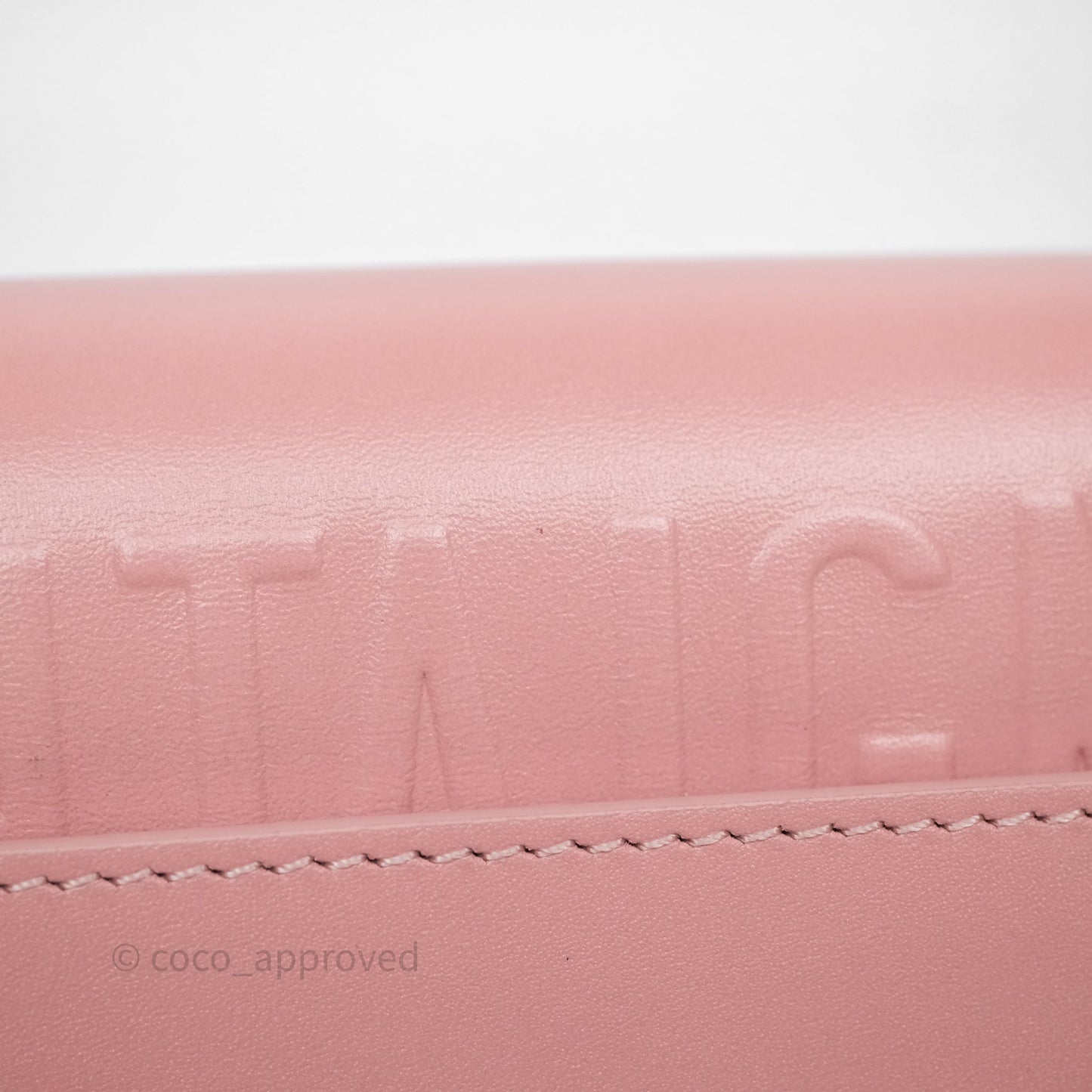 Christian Dior Dior Bobby East-West Bag Pink Calfskin