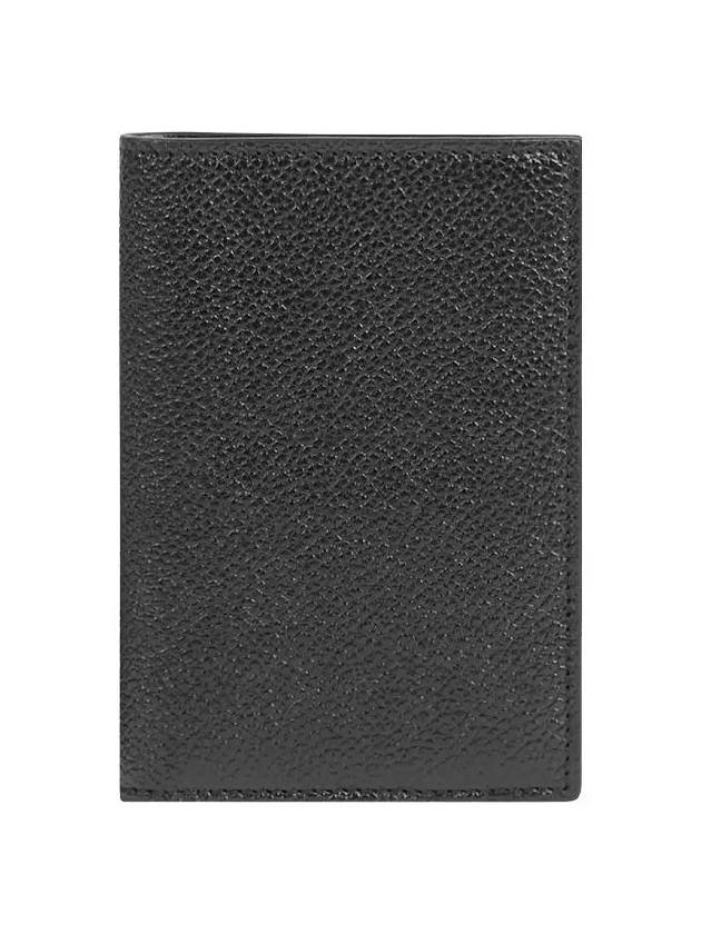 Luxury Balenciaga Cash Vertical Half Wallet Black