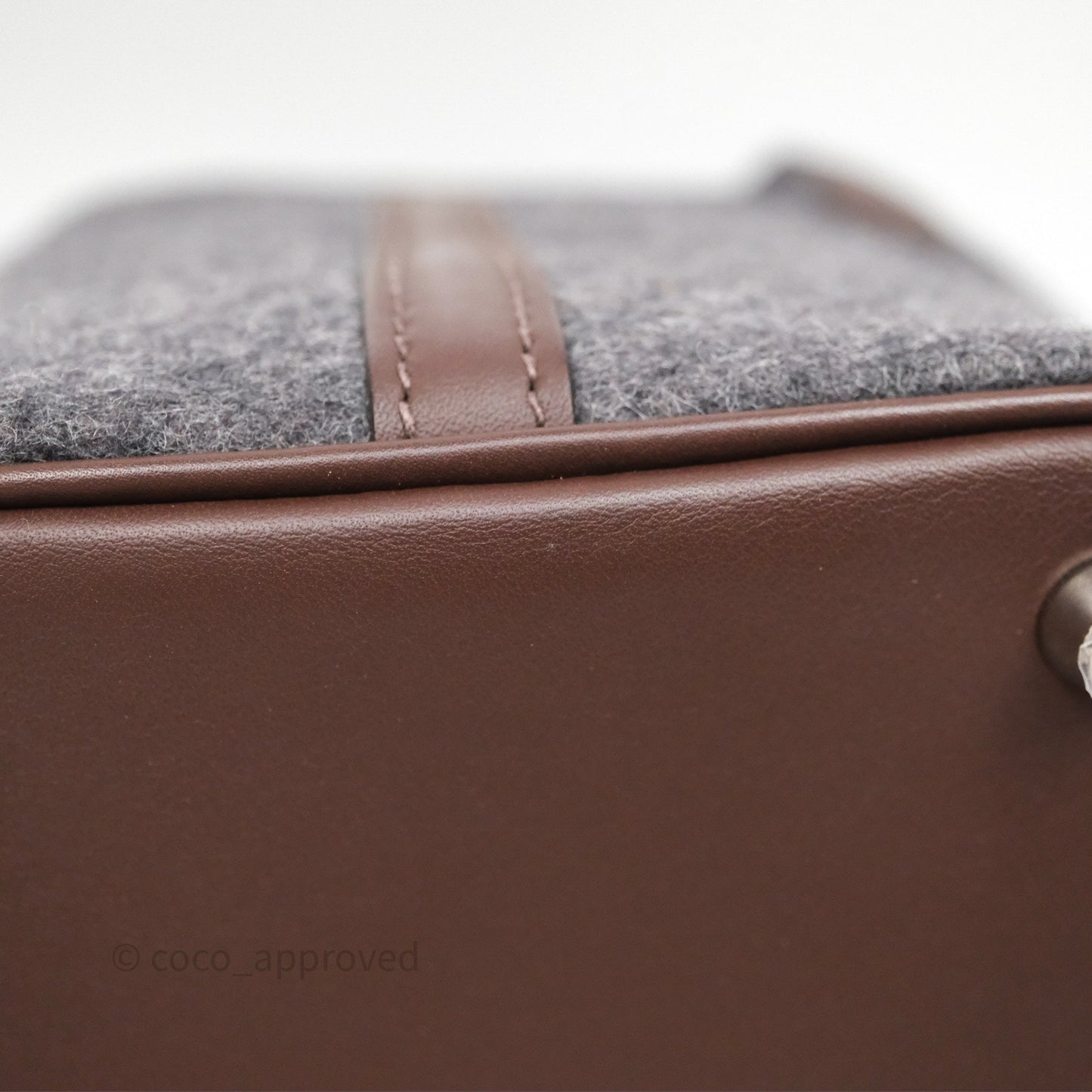 Hermès Picotin 18 Feutre/Veau Swift AE Gris Moyen/Havai Palladium Hardware