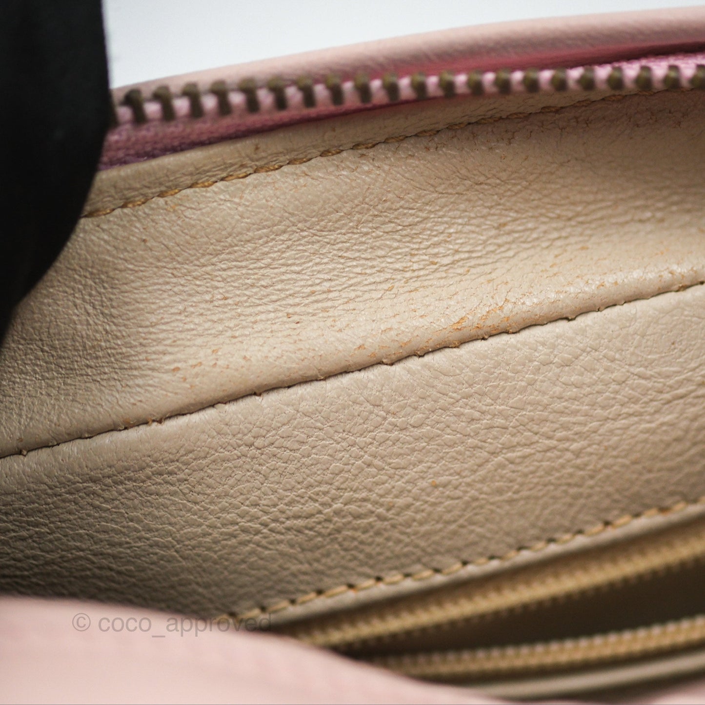 Chanel Vintage Camera Bag Pink Lambskin Gold Hardware